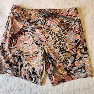 SAXX Betawave 2 in 1 Boardie 17" Men's Swim Trunks Size 32